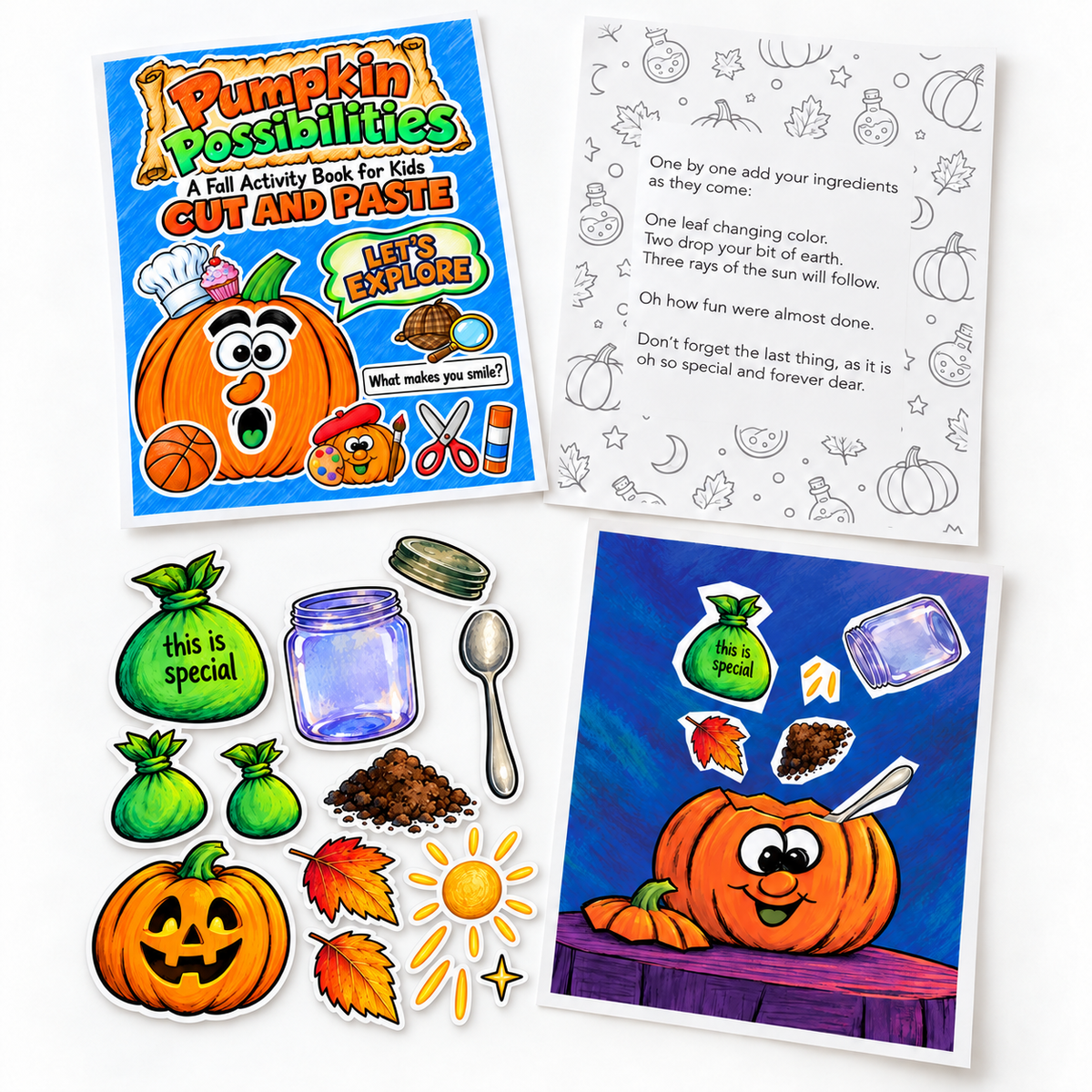 FREE Sample - Potion Making Activity from Pumpkin Possibilities